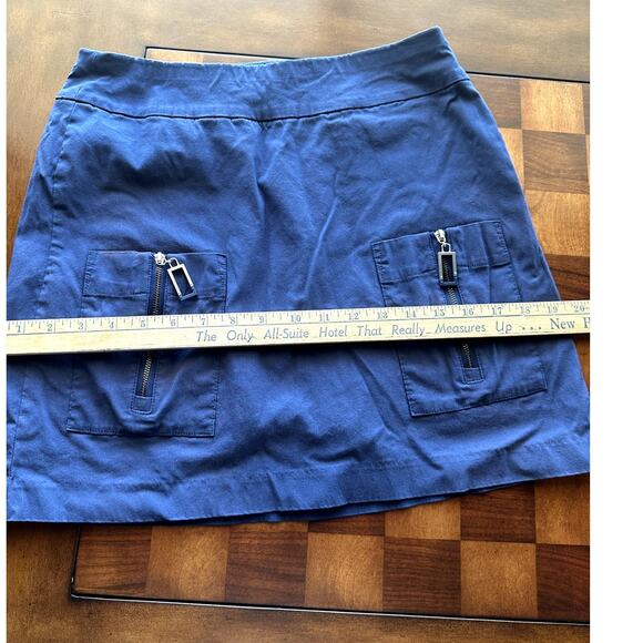 Jamie Sadock Woman's Navy Blue Golf Skorts Size 8 - Picture 5 of 7